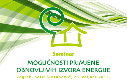 Seminar o primjeni obnovljivih izvora energije 2015.